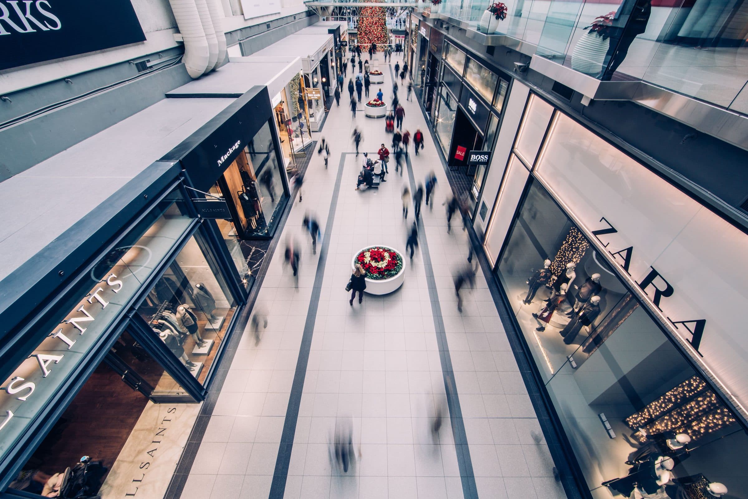 Retail ou centre commercial